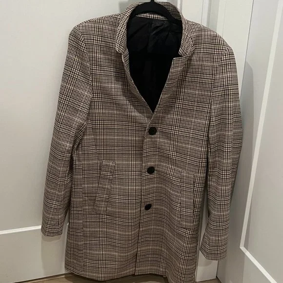 Patterned Trenchcoat - Picture 1 of 6